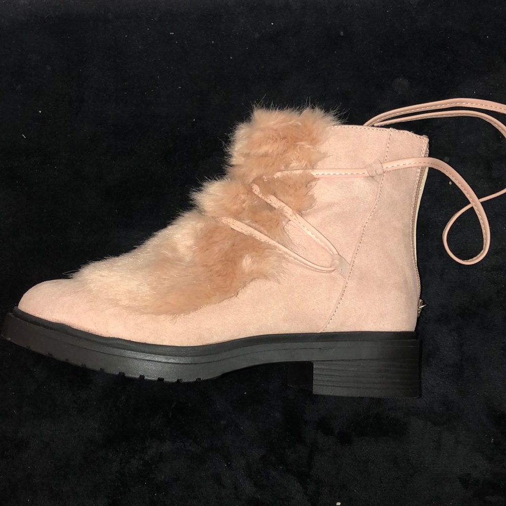 Faux Fur Booties